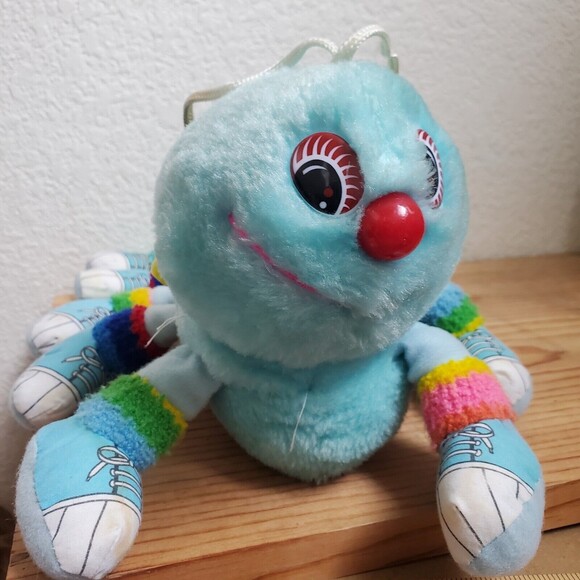 VTG Caterpillar Plush Toy Retro 1984 Lots-A Lots-A Leggggggs 30cm Stuffed Bug - Picture 4 of 16